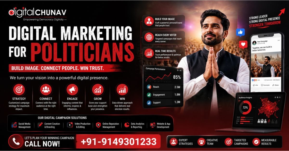 Digital marketing for Politicians