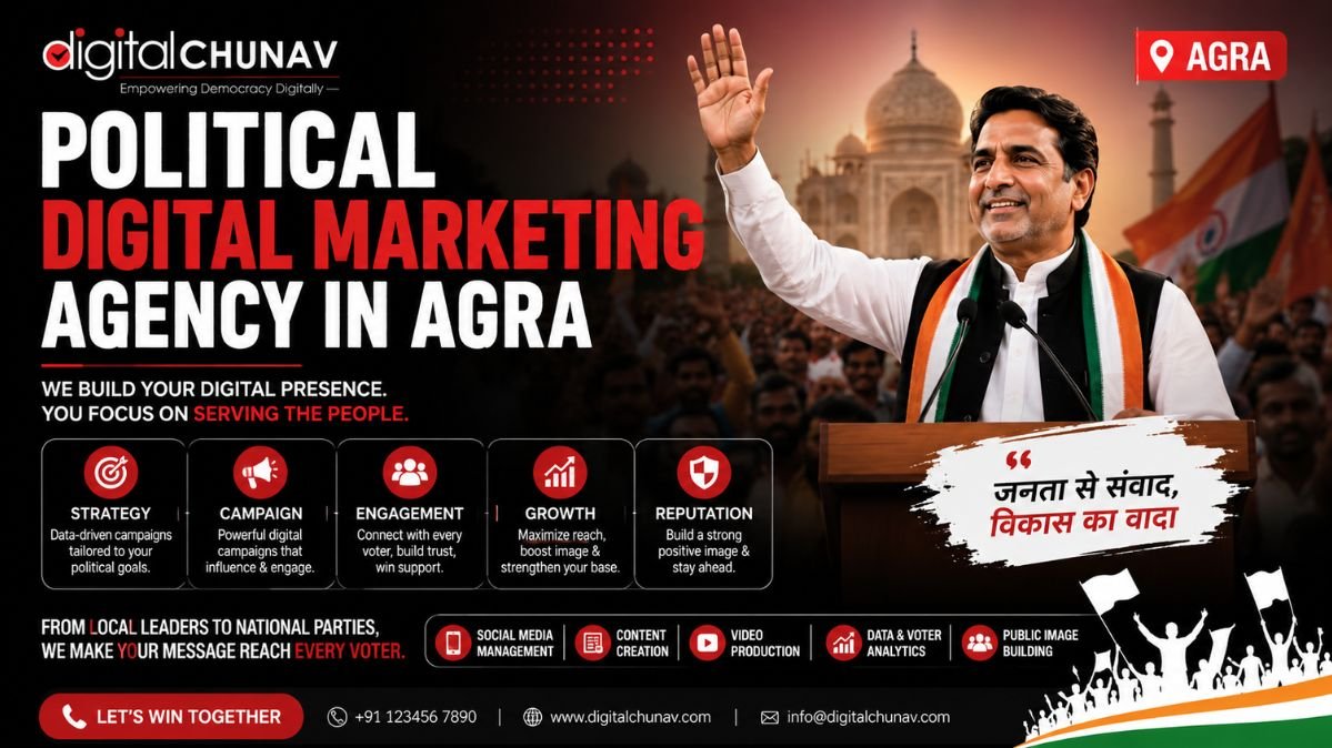 Political Digital Marketing Agency in Agra