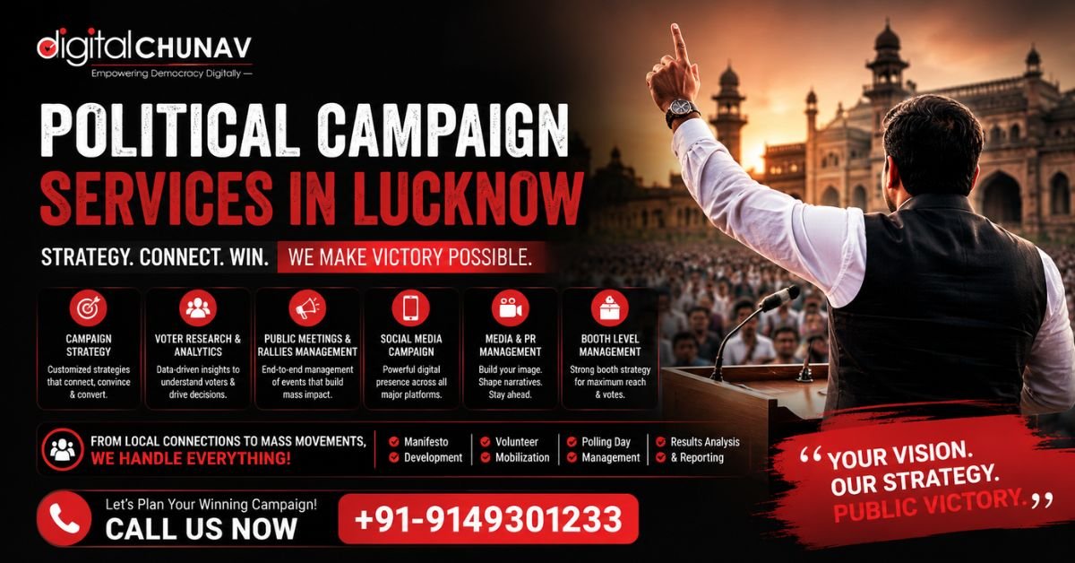 Political campaign services in Lucknow