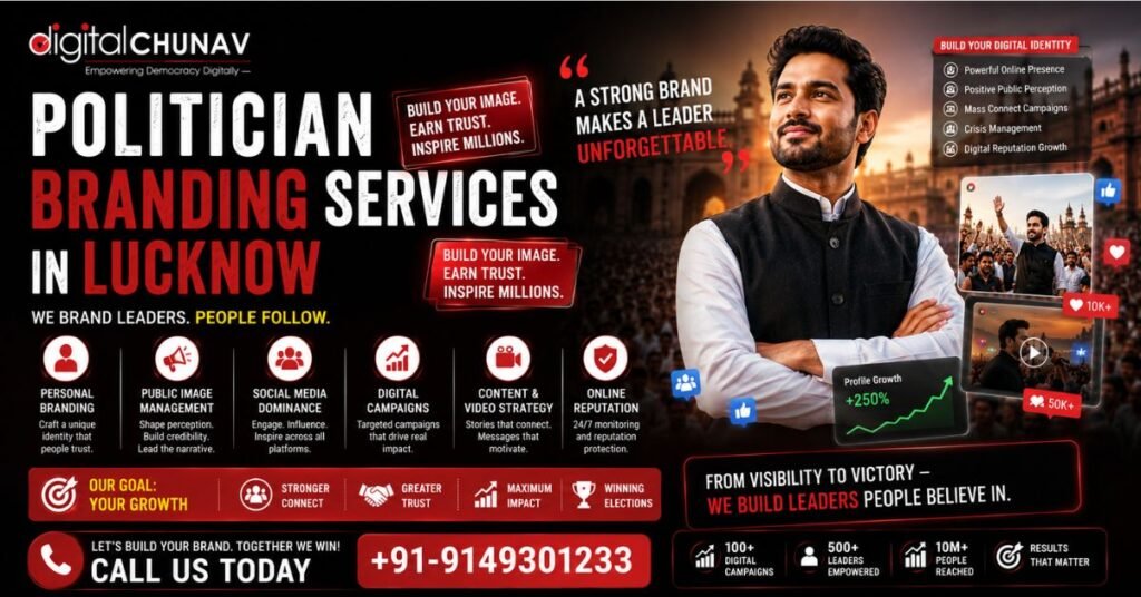 Politician Branding Services in Lucknow